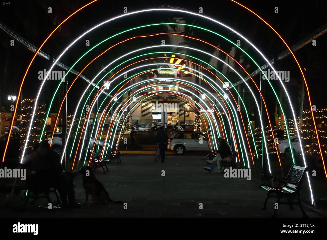 VENTA-ADORNOS-NAVIDENOS-ILUMINADOS Quito, miÃ rcoles 20 de diciembre del 2023 Faltando pocos dias y pese a la crÃsis energÃ tica, pequenos comerciantes y centros comerciales, venden gran cantidad de luces, adornos navidenos iluminados, como: Girnaldas,estrellas, Renos, arboles de navidad, etc., en Quito. Fotos:Rolando Enriquez/API Quito Pichincha Ecuador SOI-VENTA-ADORNOS-NAVIDENOS-ILUMINADOS-4fe4ec415399bd7d81f537c159fd9460 *** VERKAUF VON BELEUCHTETEN WEIHNACHTSDEKORATIONEN Quito, Mittwoch, 20. Dezember 2023 mit wenigen Tagen und trotz der Energiekrise, kleine Händler und Einkaufszentren, verkaufen Stockfoto