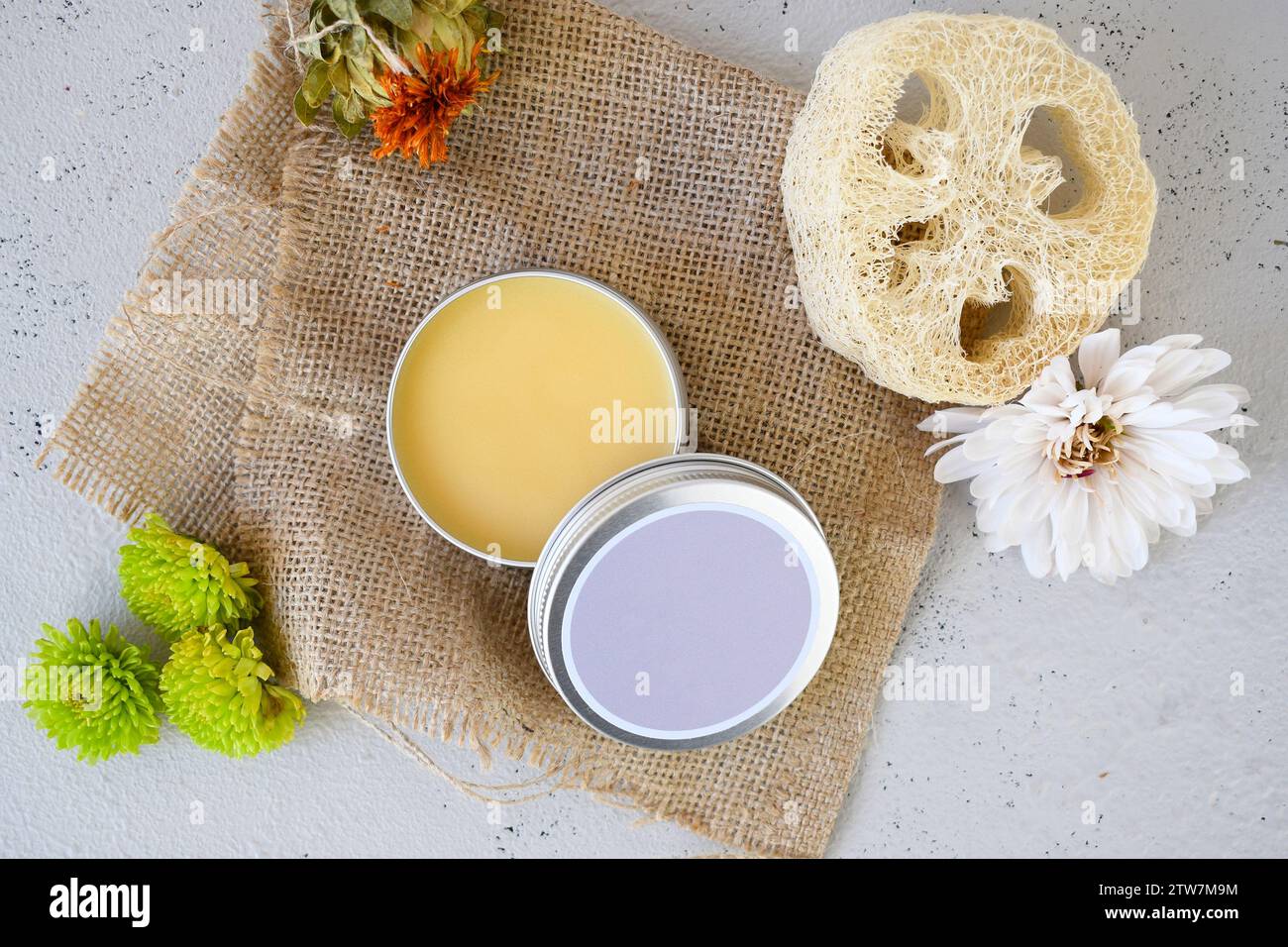 Natürliche Kosmetik Stockfoto