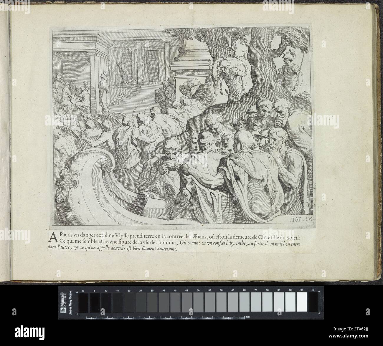 Odysseus kommt auf der Insel Circe