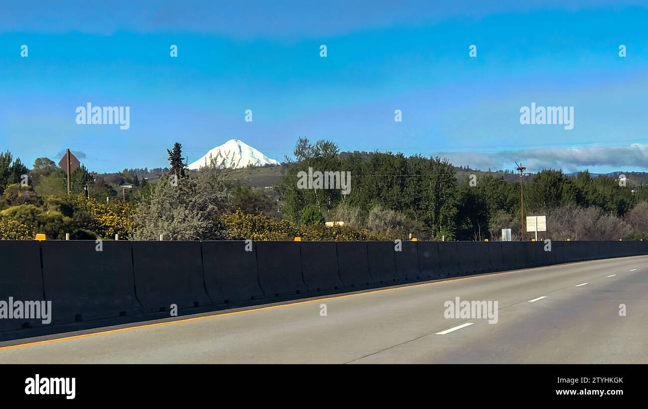 Der Mount Hood National Forest in Oregon Stockfoto