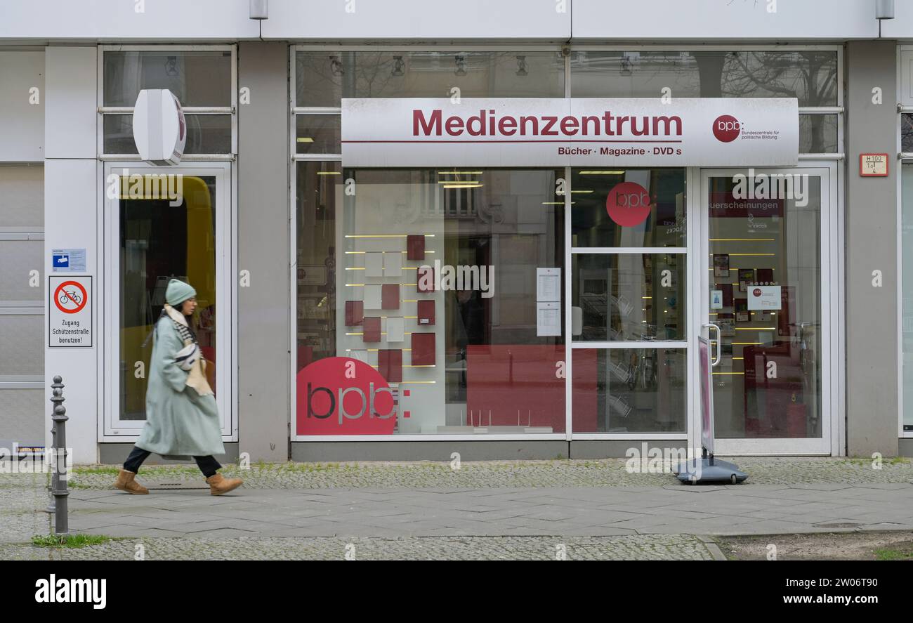 bpb medienzentrum, Krausenstraße Mitte, Berlin, Deutschland Stockfoto