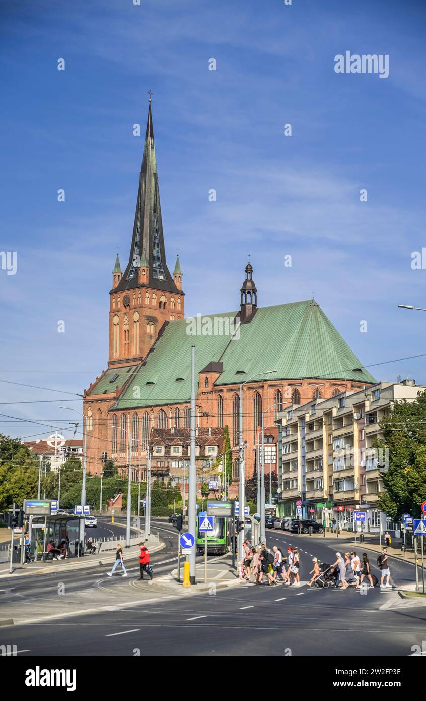 Jakobskathedrale, Stettin, Woiwodschaft Westpommern, Polen Stockfoto