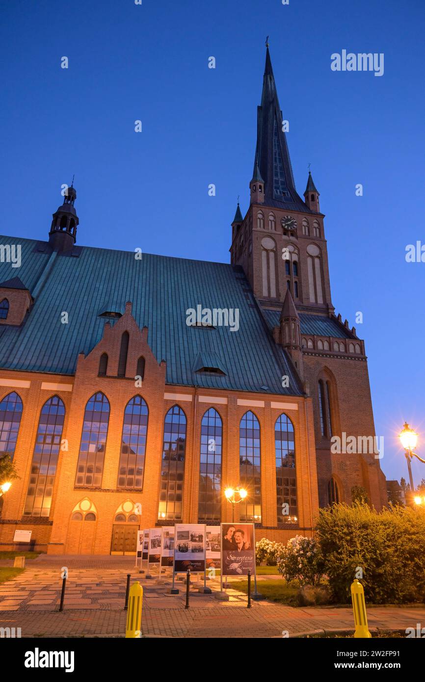 Jakobskathedrale, Stettin, Woiwodschaft Westpommern, Polen Stockfoto