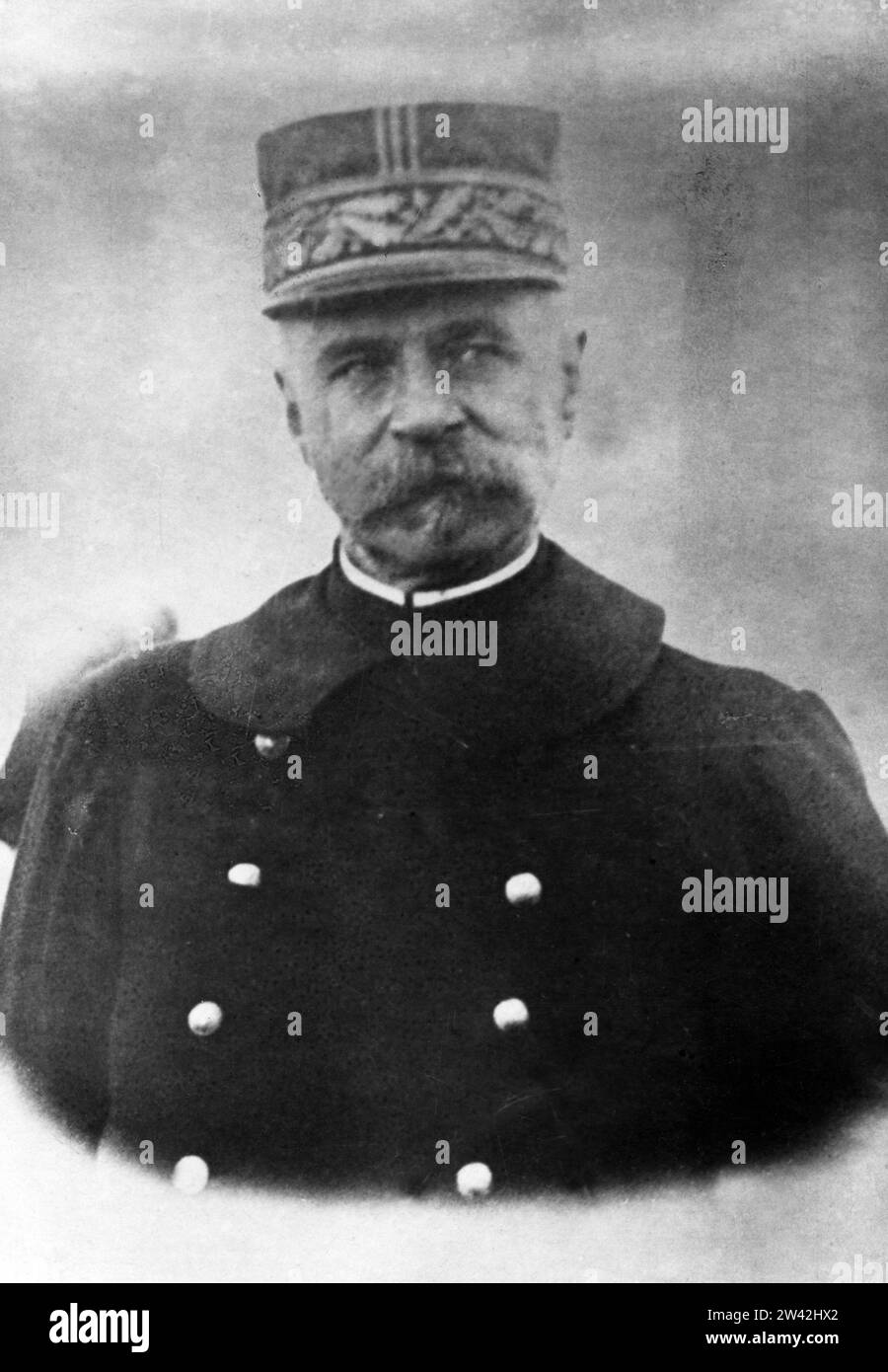 Offizielles Foto, das den Militärführer zeigt Stockfoto