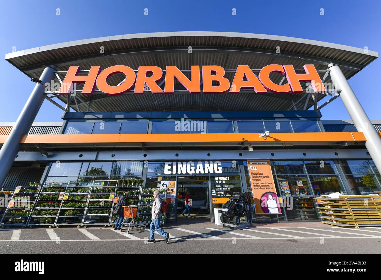 Baumarkt Hornbach, Großbeerenstraße, Mariendorf, Tempelhof-Schöneberg, Berlin, Deutschland Stockfoto