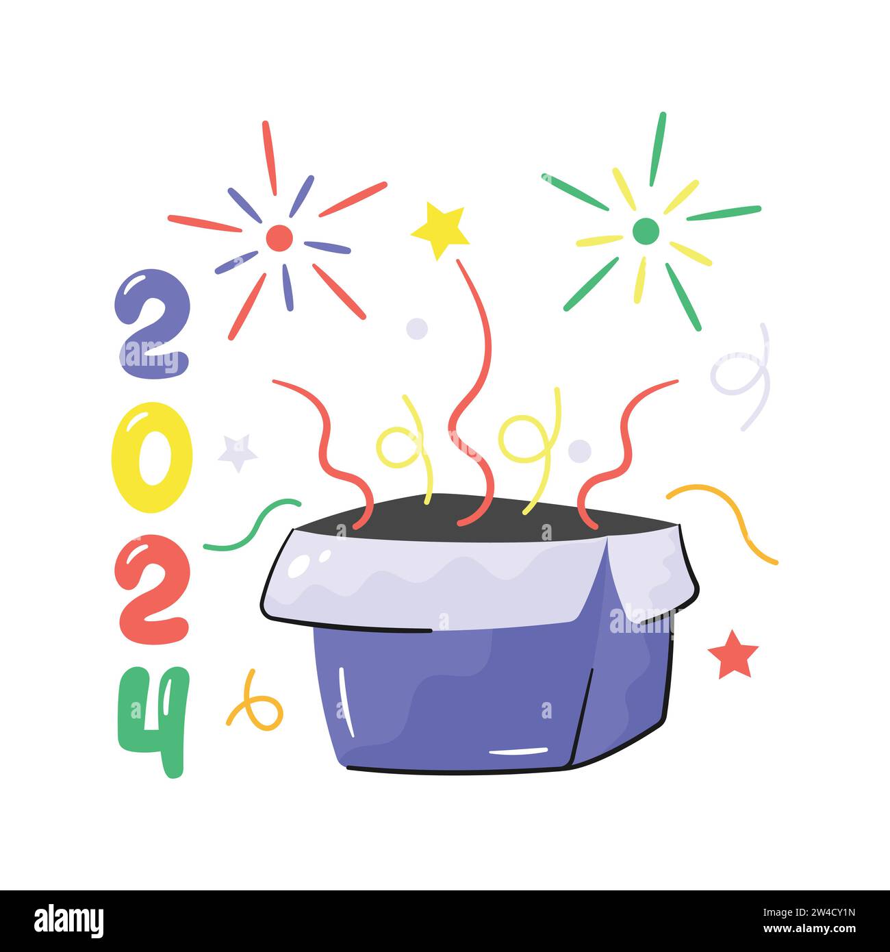 144 Stück Deutsch Frohes Neues Jahr Etiketten Stickers,Rund