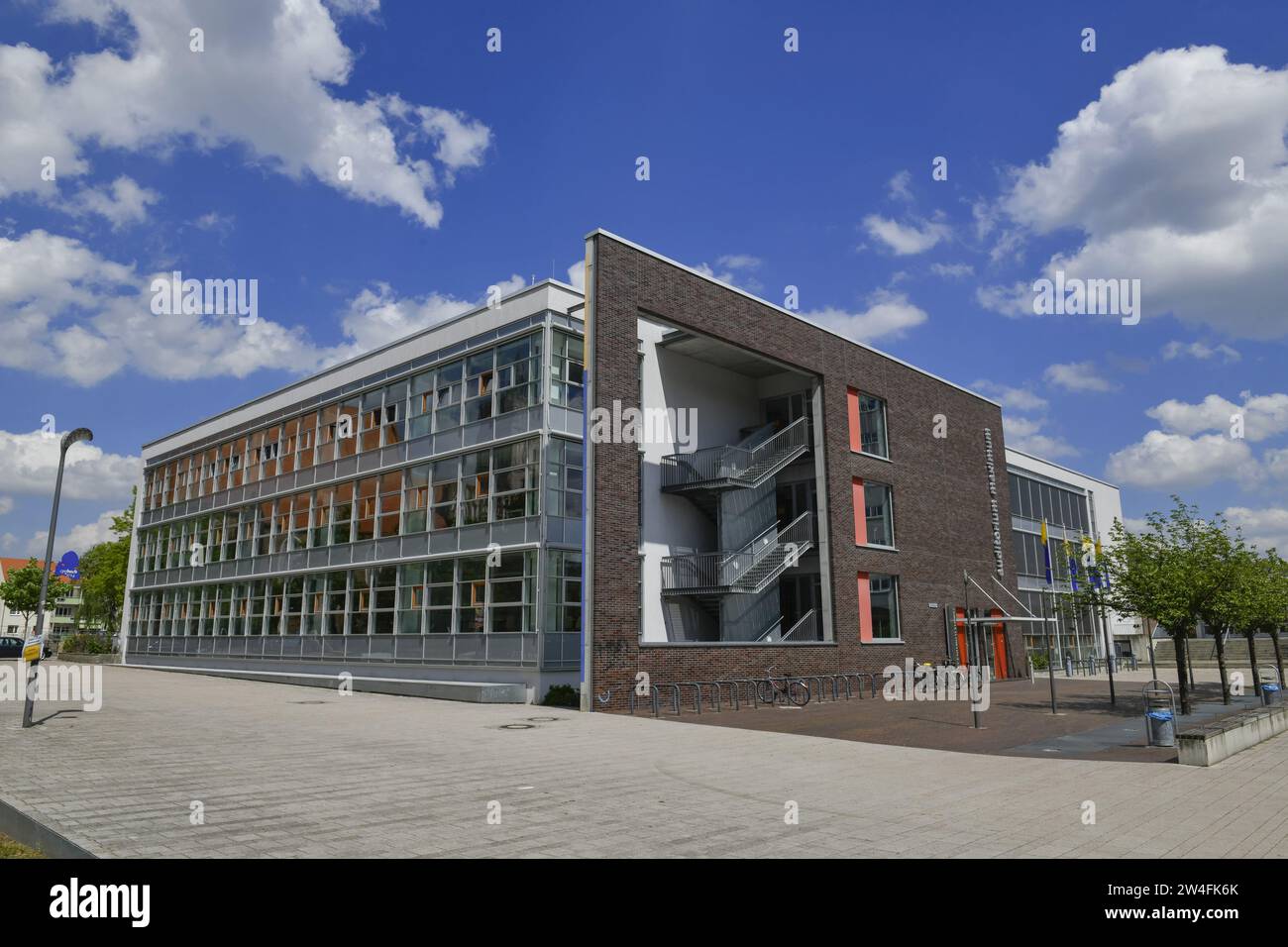 Auditorium Maximum AM, Logenstraße, Frankfurt/Oder, Brandenburg, Deutschland Stockfoto