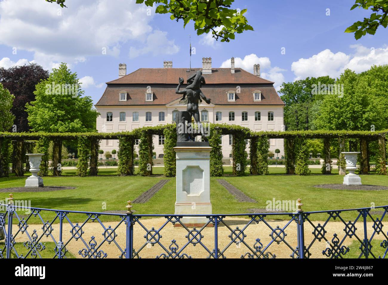 Schloß, Fürst-Pückler-Park Branitz, Cottbus, Brandenburg, Deutschland Stockfoto