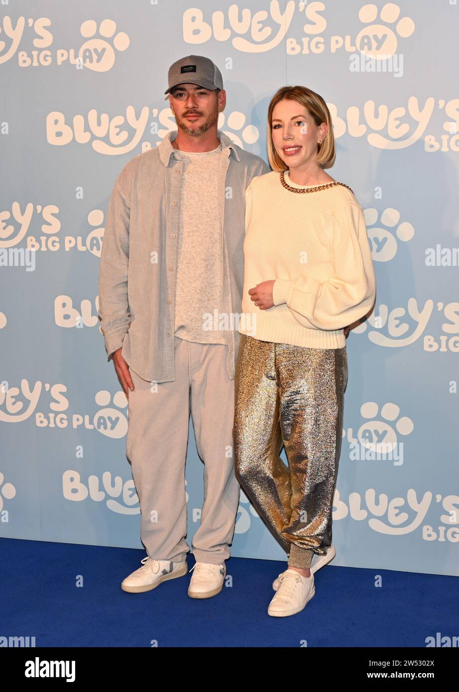 London, Großbritannien. Dezember 2023. Katherine Ryan nimmt an der Gala Performance Bluey's Big Play in der Royal Festival Hall des Southbank Centre in London Teil. Quelle: Siehe Li/Picture Capital/Alamy Live News Stockfoto