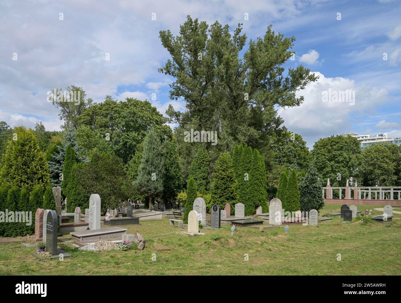 Jüdischer Friedhof in der Okopowa-Straße, Warschau, Woiwodschaft Mazowien, Polen Stockfoto