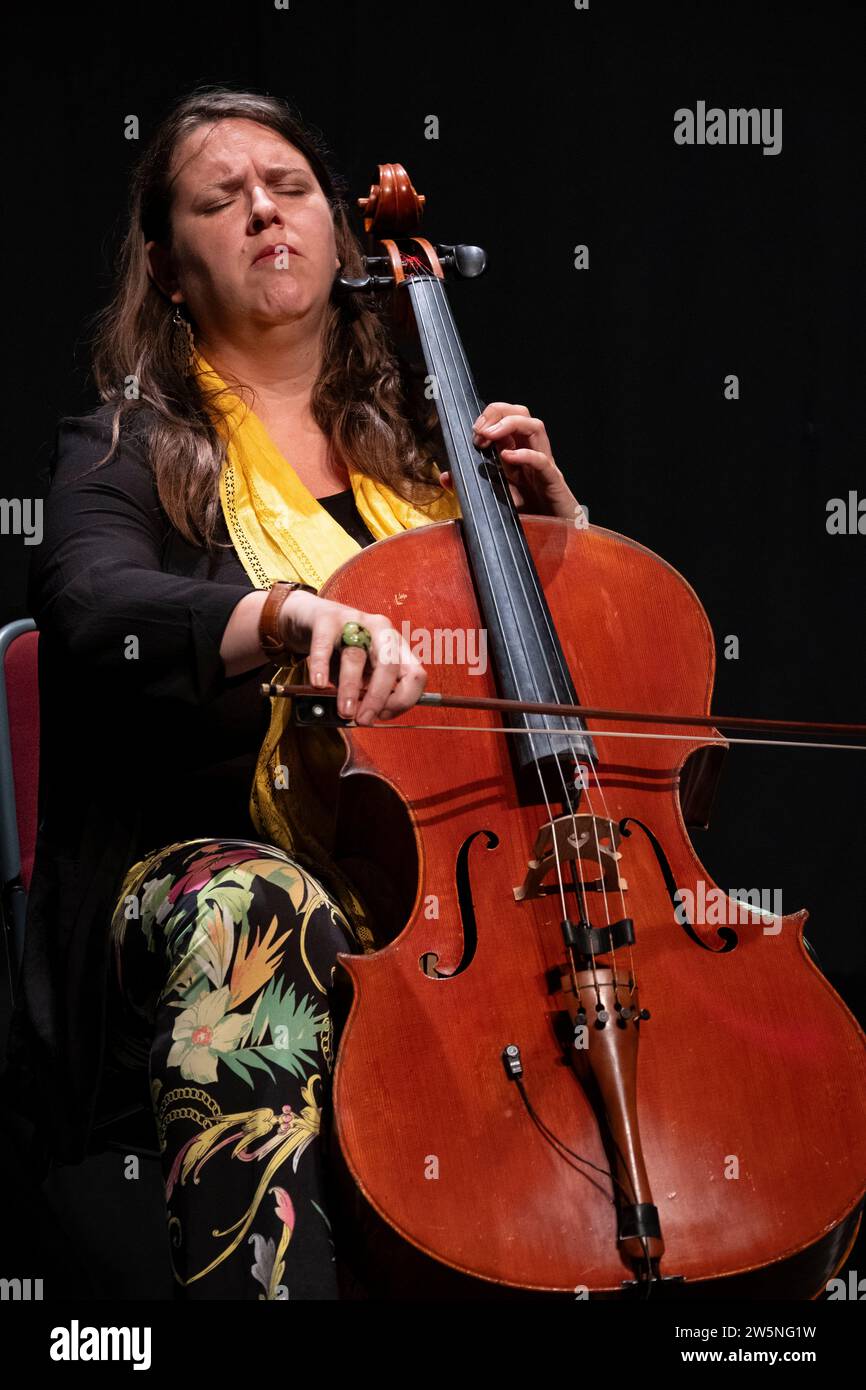 Shirley Smart Trio, Scarborough Jazz Festival 2023 Stockfoto