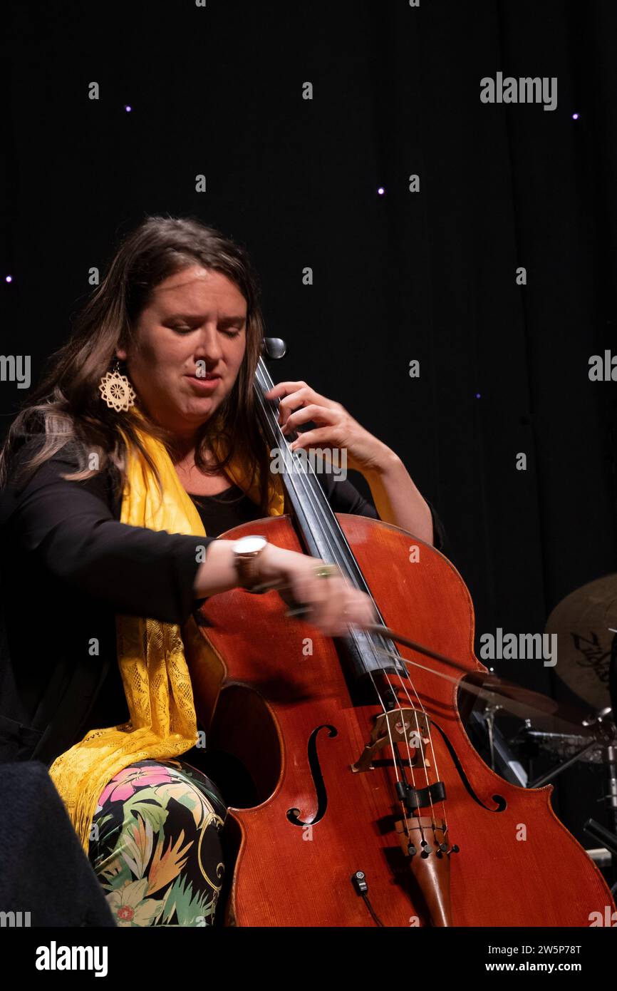Shirley Smart Trio, Scarborough Jazz Festival 2023 Stockfoto