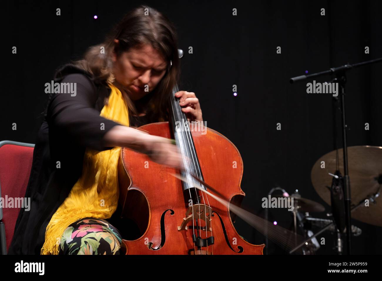 Shirley Smart Trio, Scarborough Jazz Festival 2023 Stockfoto