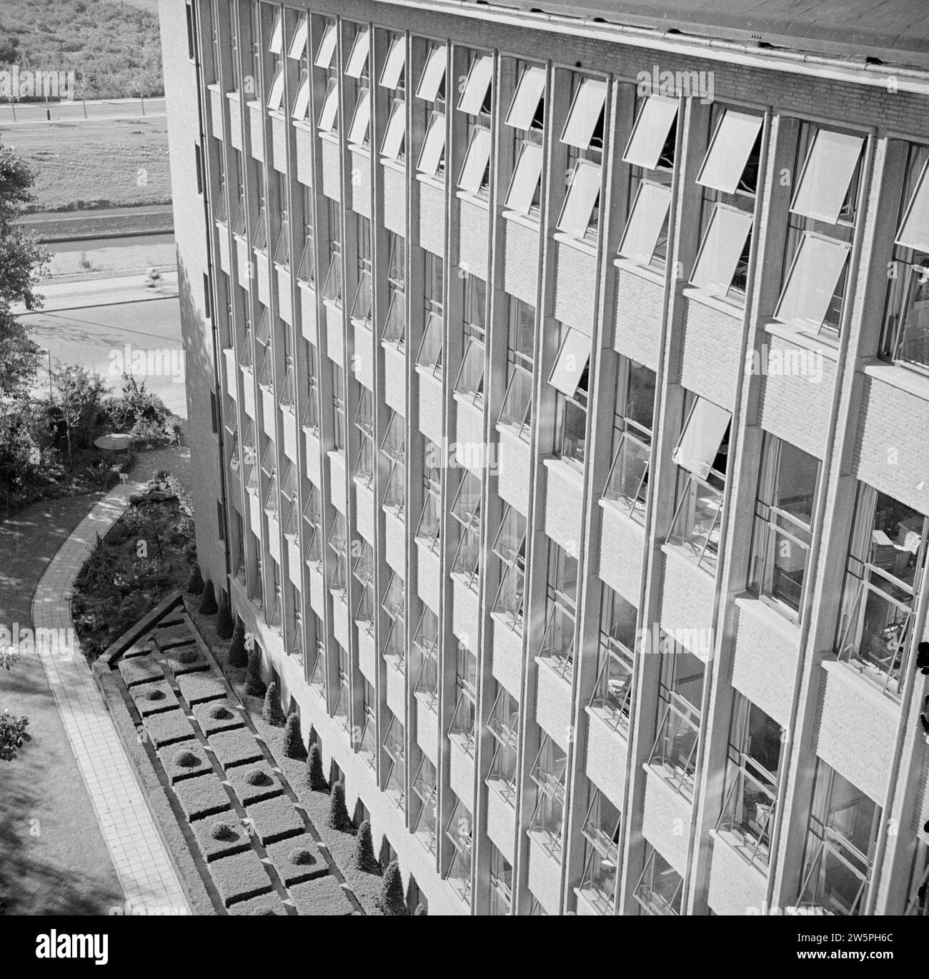 KLM Hauptsitz in den Haag CA. 1950 Stockfoto