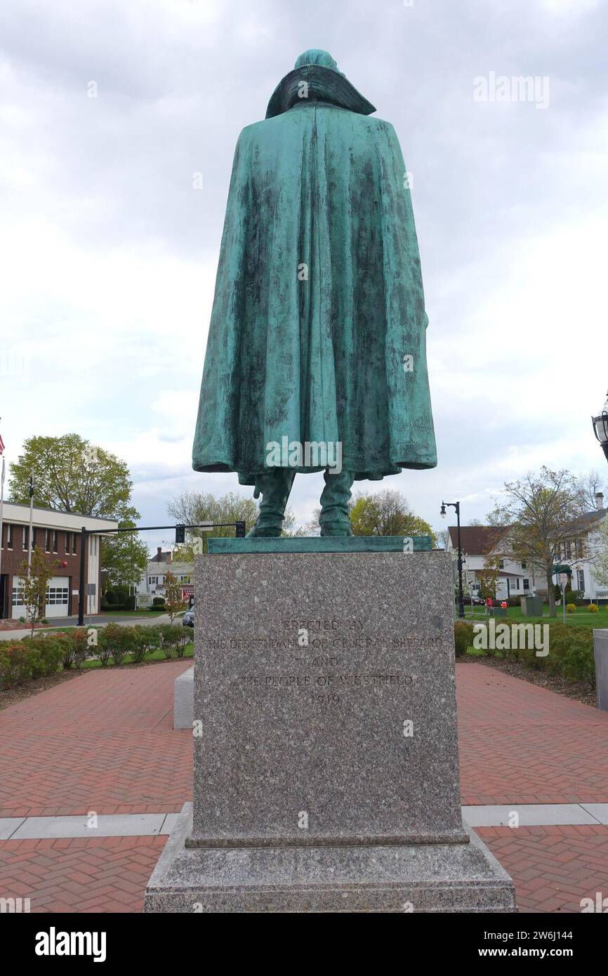 William Shepard von Henry Augustus Lukeman - Westfield, MA - Stockfoto