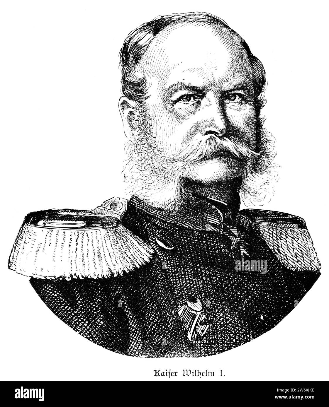 Kaiser Wilhelm I., Berlin, Deutsches Reich, Europa Stockfoto