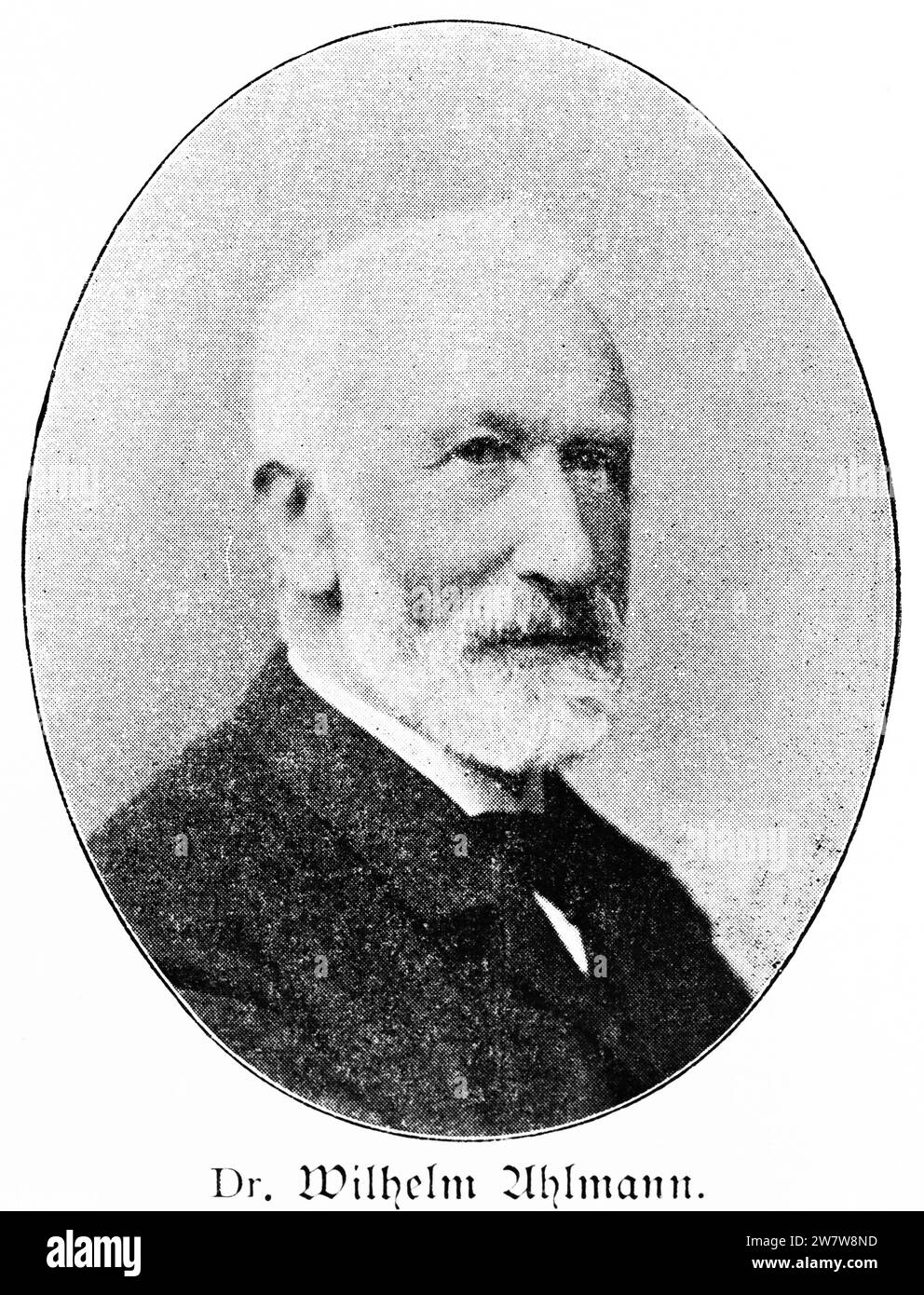 Der deutsche Politiker Dr. Wilhelm Ahlmann, geboren in Grafenstein, heute Dänemark, starb in Kiel, Schleswig-Holstein. Norddeutschland, Mitteleuropa Stockfoto