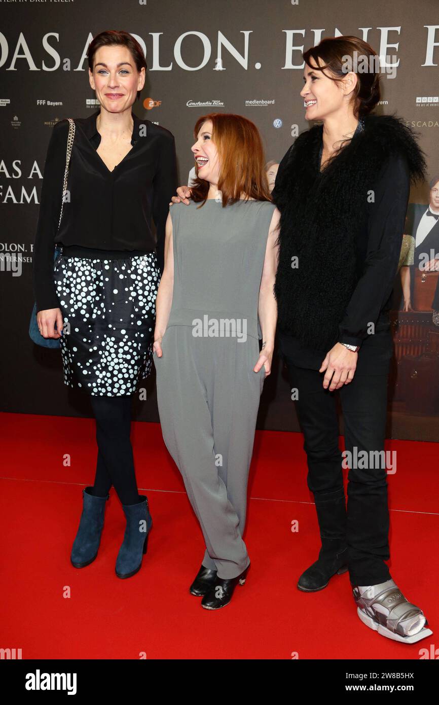 Christiane Paul Josefine Preuss Anja Kling - Adlon Premiere - Sony Center - Berlin - 17.10.2012 Berlin Deutschland Copyright: XJamesxColdreyx Stockfoto