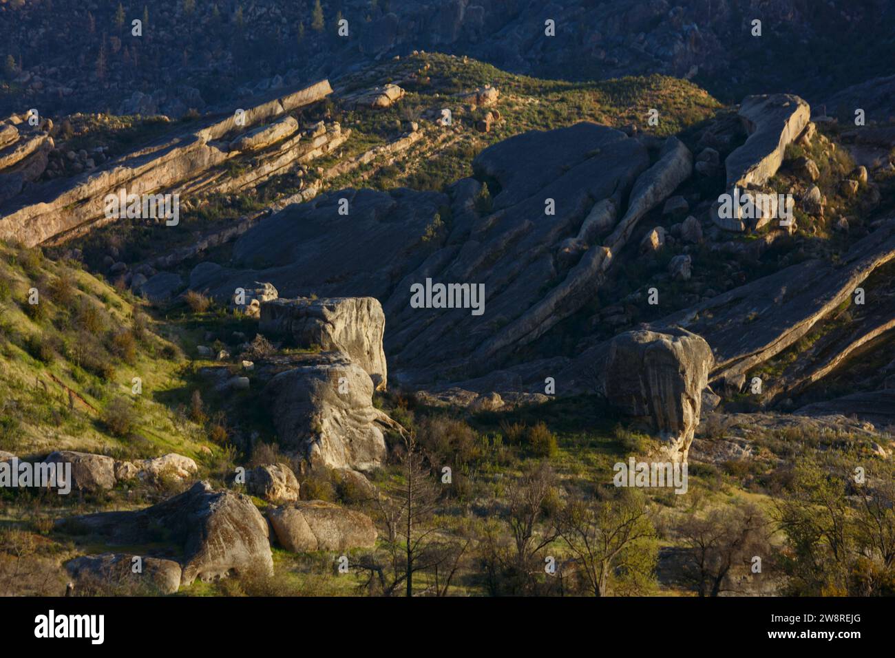 Das Milpitas Special Interest Area im Los Padres National Forest, Kalifornien Stockfoto