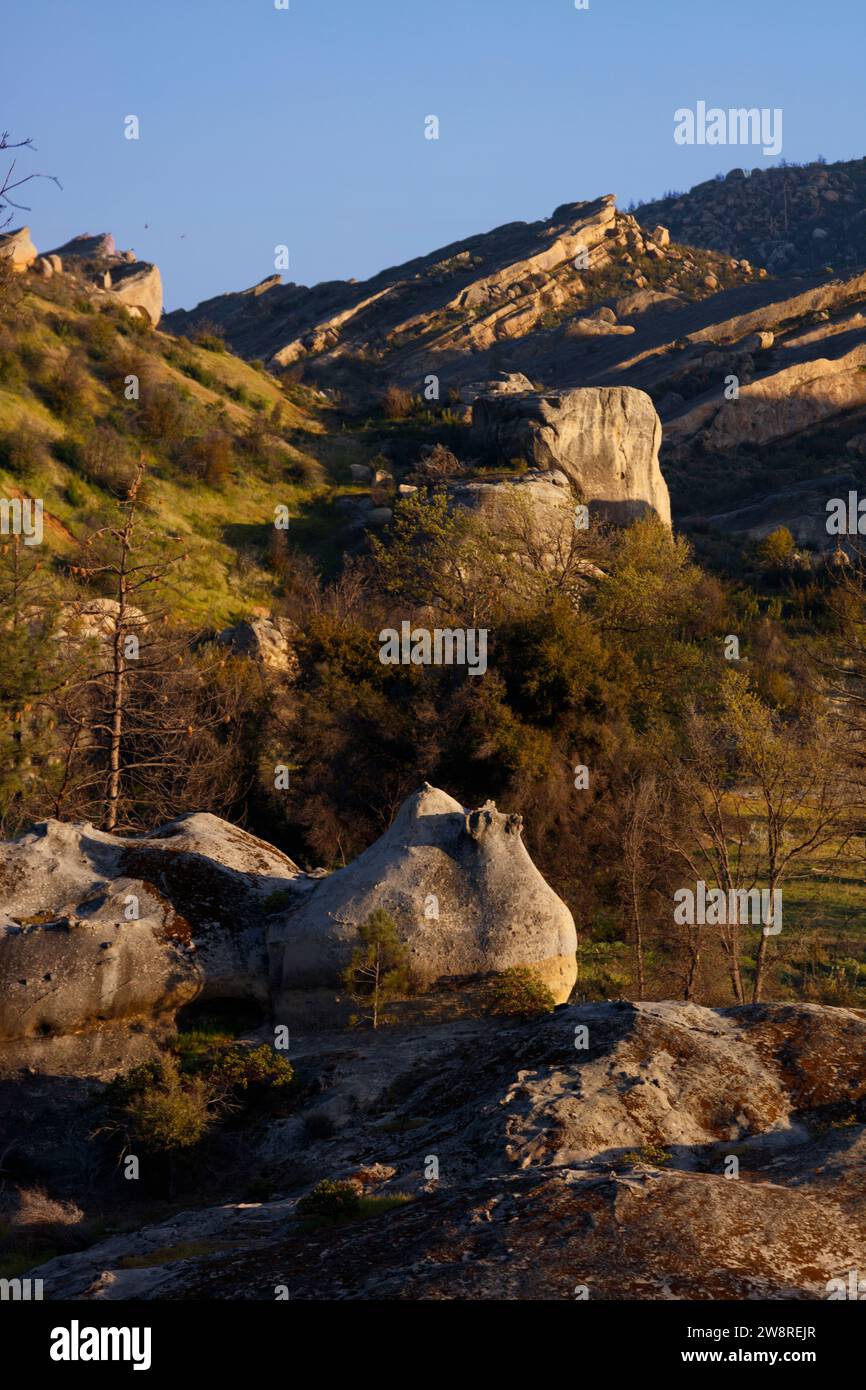 Das Milpitas Special Interest Area im Los Padres National Forest, Kalifornien Stockfoto