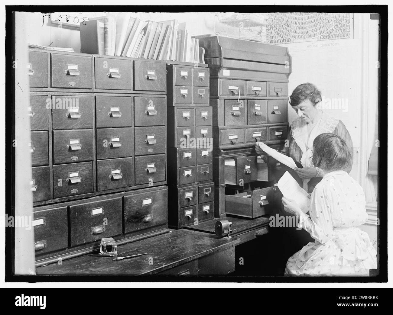 Frau Wahlrecht. NATIONAL WOMEN'S PARTEIZENTRALE; AUSSEN Stockfoto
