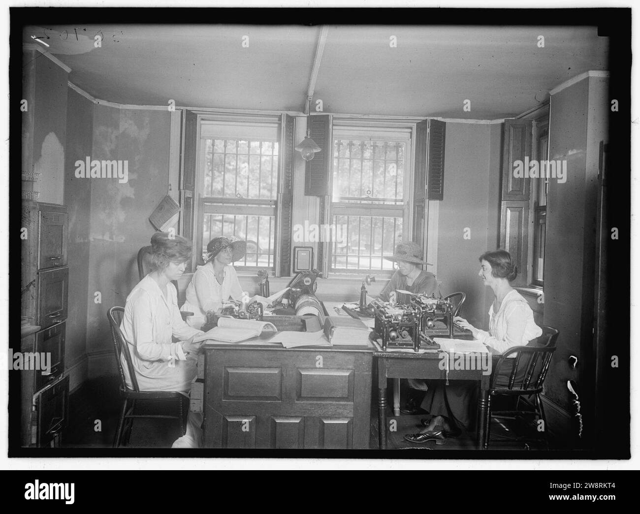 Frau Wahlrecht. NATIONAL WOMEN'S PARTY, ANBAUTEILE INNEN Stockfoto