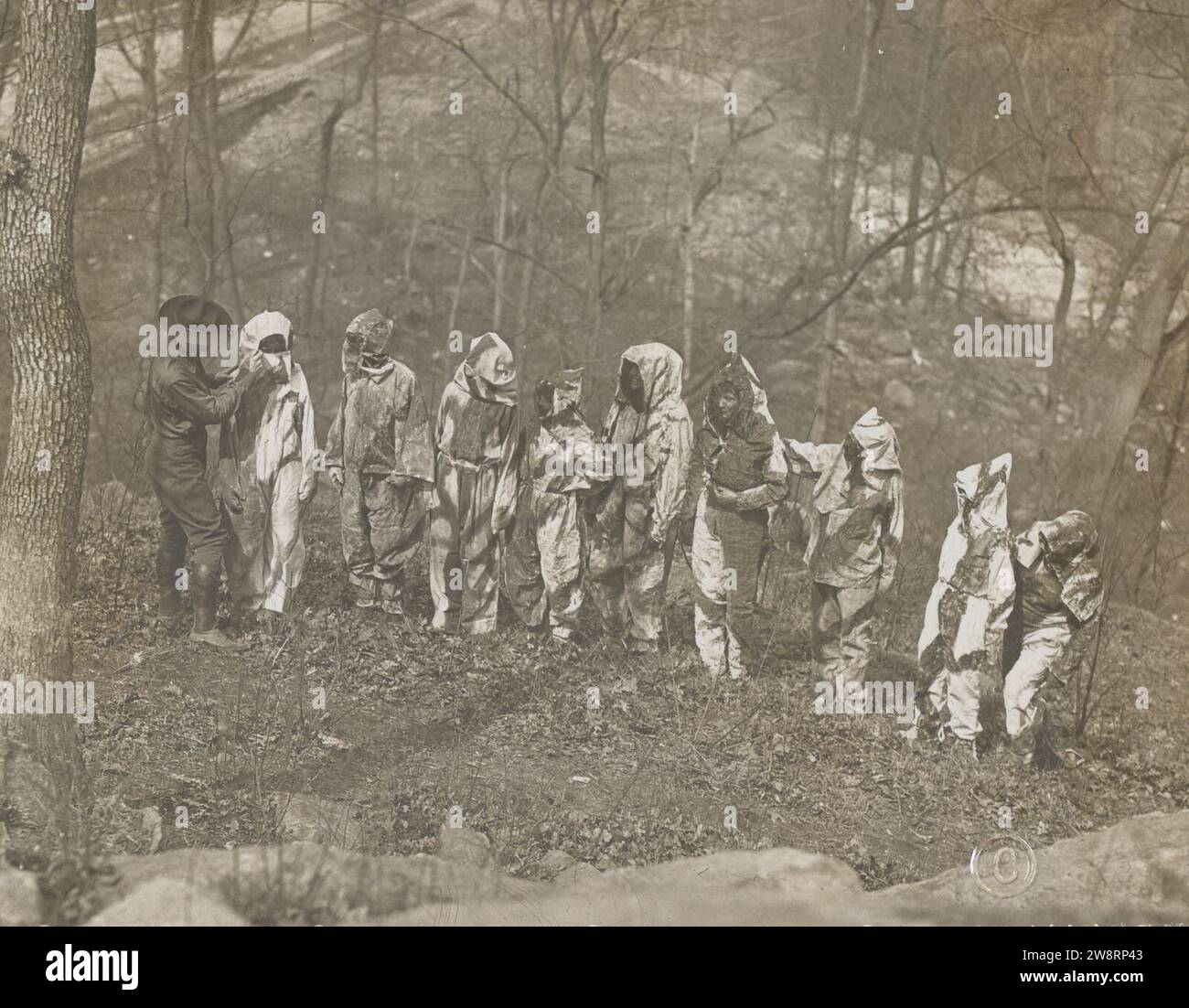 Frauen Reserve Camouflage Corps in Anzügen in New York City. Stockfoto