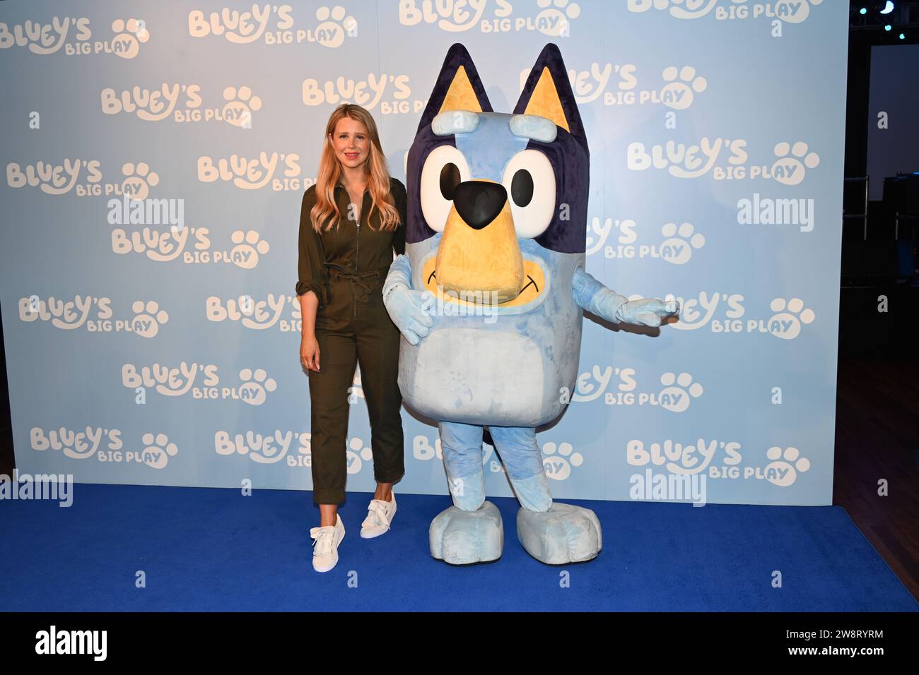 London, Großbritannien. Dezember 2023. Portia Oduba nimmt an der Gala Performance Bluey's Big Play in der Royal Festival Hall des Southbank Centre in London Teil. Quelle: Siehe Li/Picture Capital/Alamy Live News Stockfoto