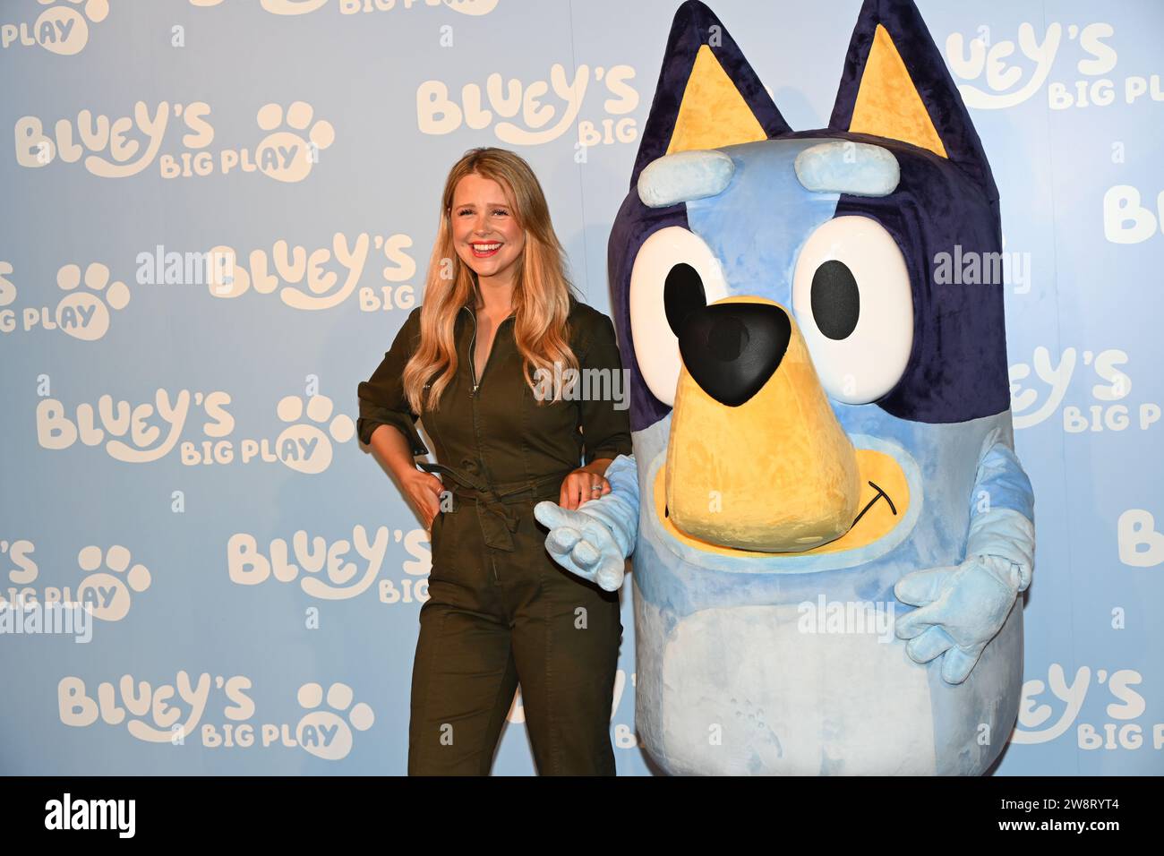 London, Großbritannien. Dezember 2023. Portia Oduba nimmt an der Gala Performance Bluey's Big Play in der Royal Festival Hall des Southbank Centre in London Teil. Quelle: Siehe Li/Picture Capital/Alamy Live News Stockfoto