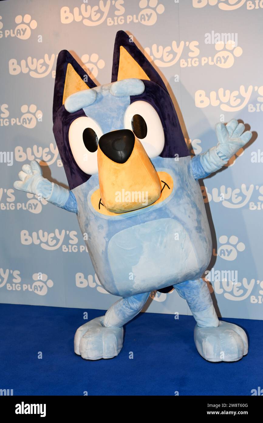 London, Großbritannien. Dezember 2023. Gala Performance Bluey's Big Play in der Royal Festival Hall des Southbank Centre, London, Großbritannien. Quelle: Siehe Li/Picture Capital/Alamy Live News Stockfoto