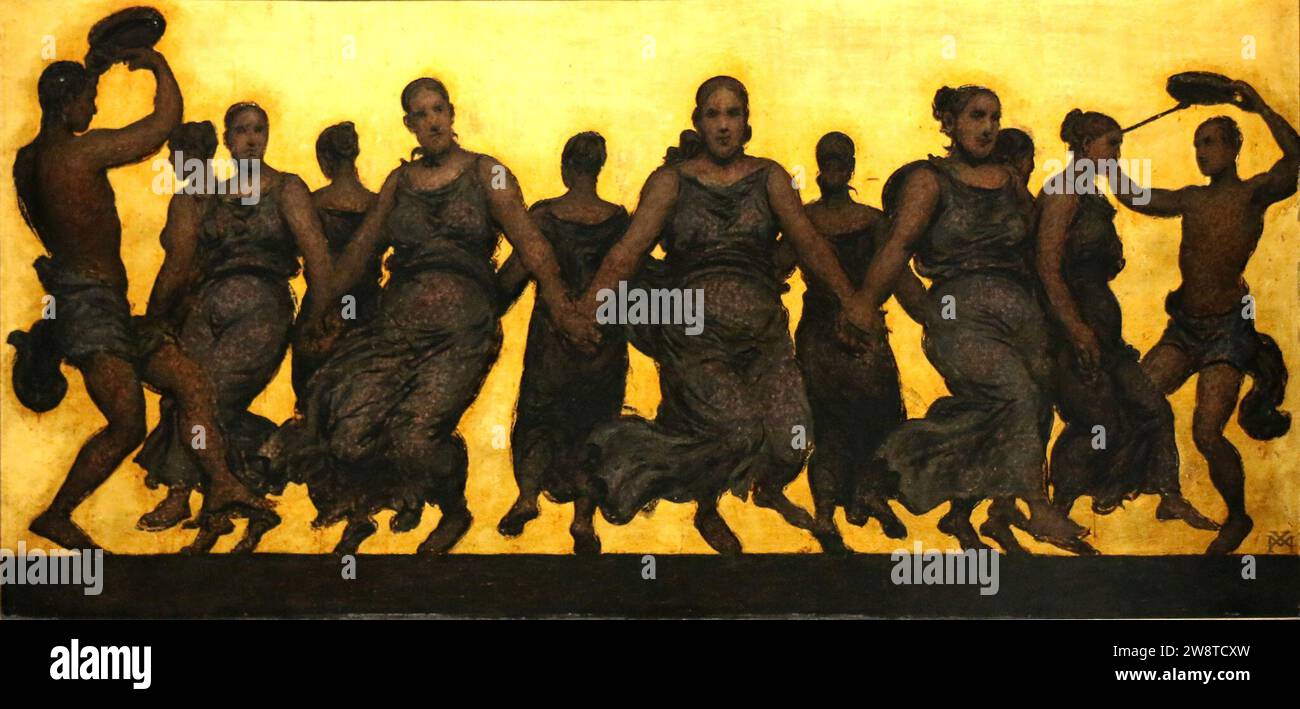 Xavier Mellery-La danse. Stockfoto