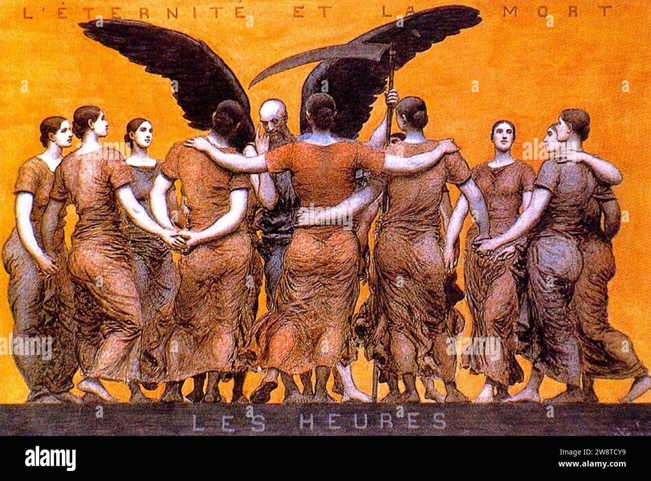 Xavier Mellery. Stockfoto