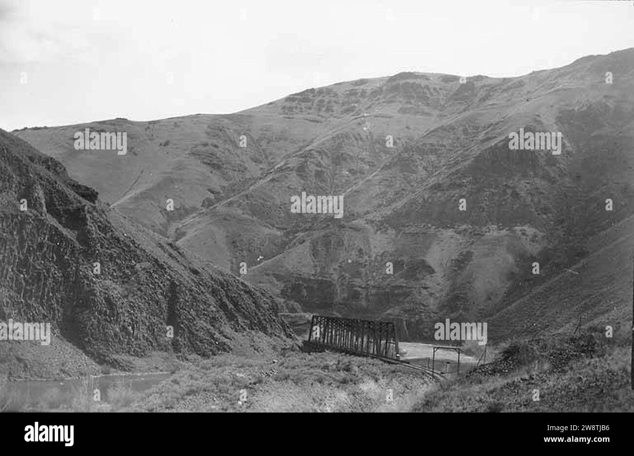 Yakima River zwischen Ellensberg und North Yakima, 19. April 1896 (WAITE 45). Stockfoto