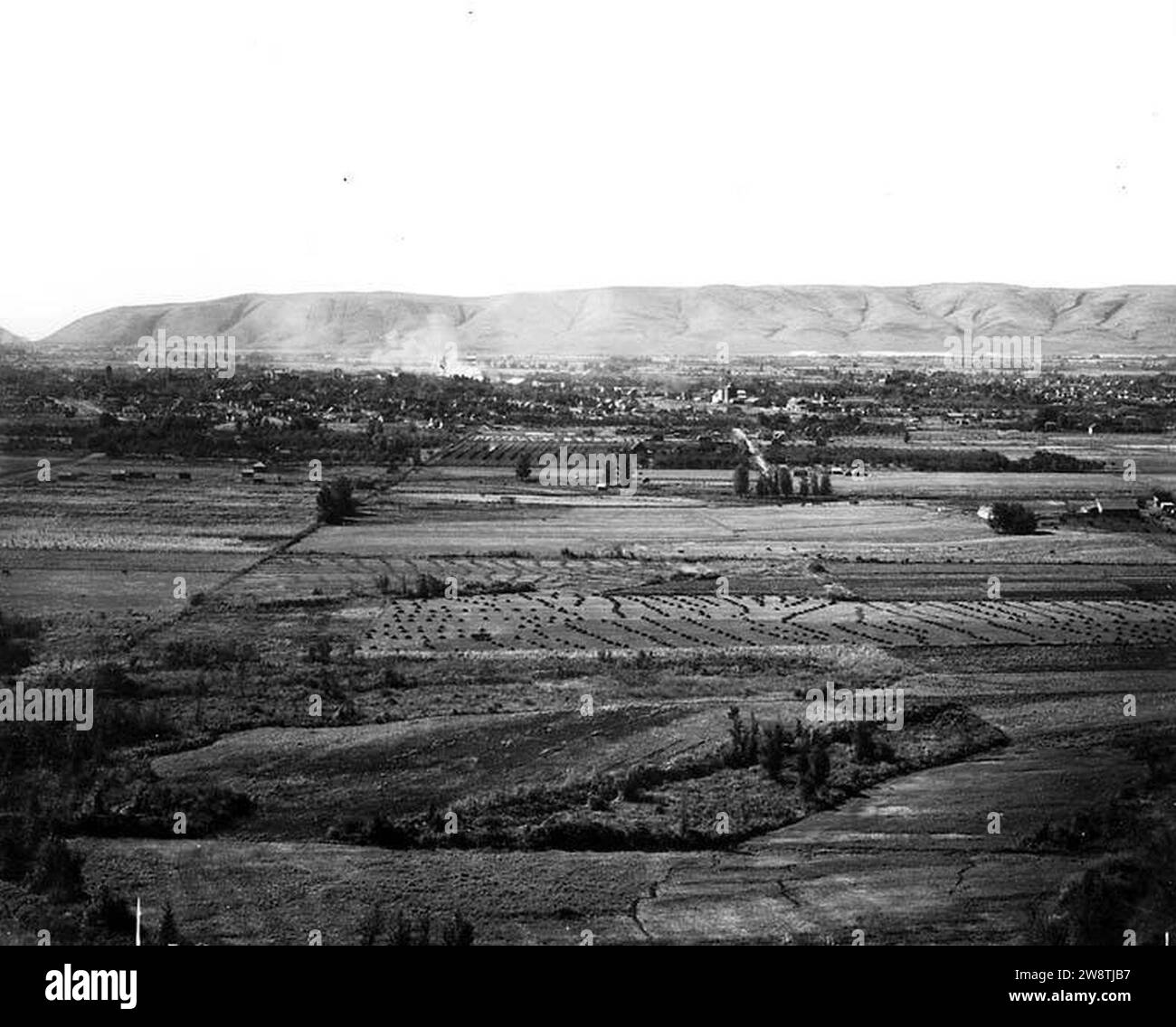 Yakima - North Yakima - und Yakima River Valley Stockfoto