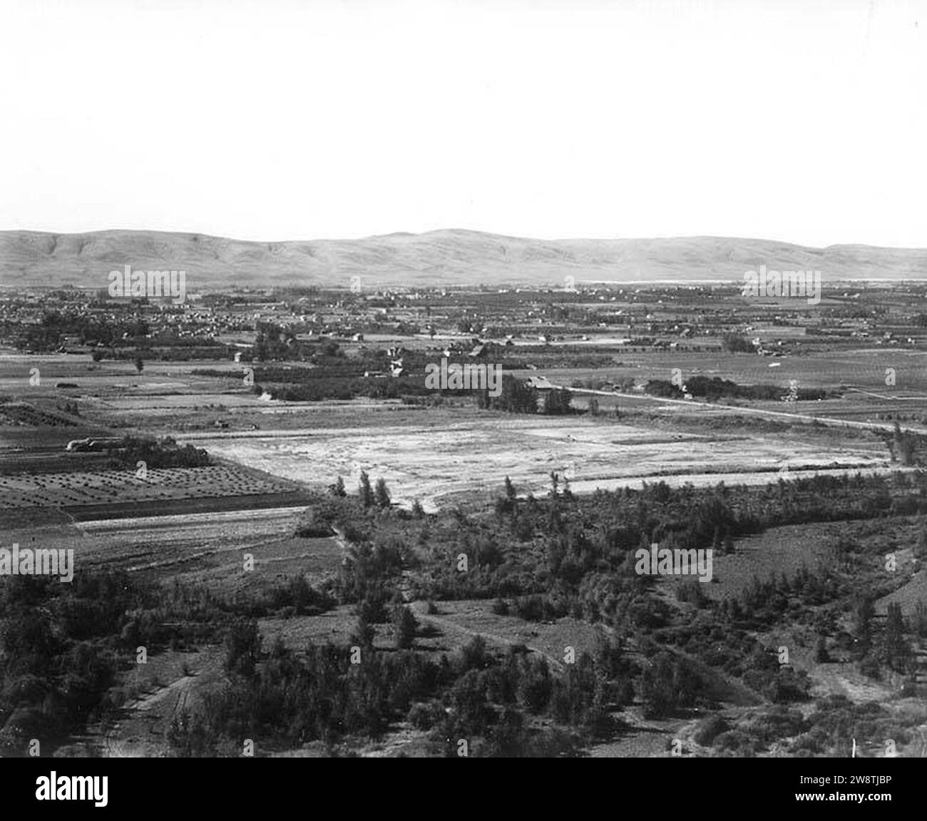 Yakima - North Yakima - und Yakima River Valley Stockfoto