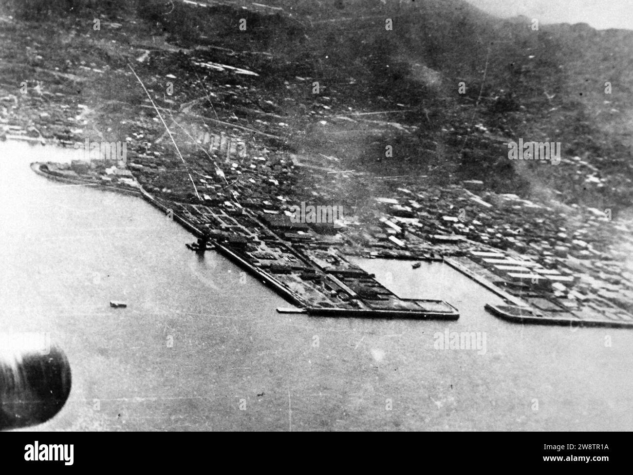 Yokosuka-Naval-Base-18-April-1942. Stockfoto