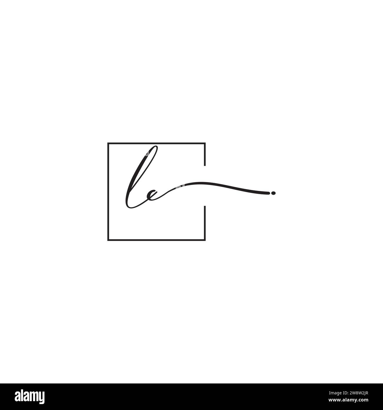 LC-Sigma-Logo-Konzept in hochwertigem, professionellem Design, das auf allen Druckmedien gut gedruckt wird Stock Vektor