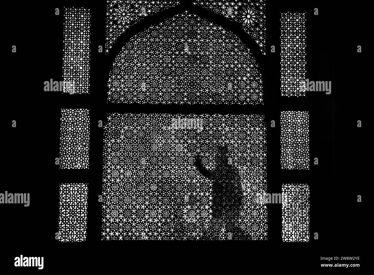 JAMA Masjid (Moschee) Komplex, Fatehpur Sikri, Uttar Pradesh, Indien Stockfoto