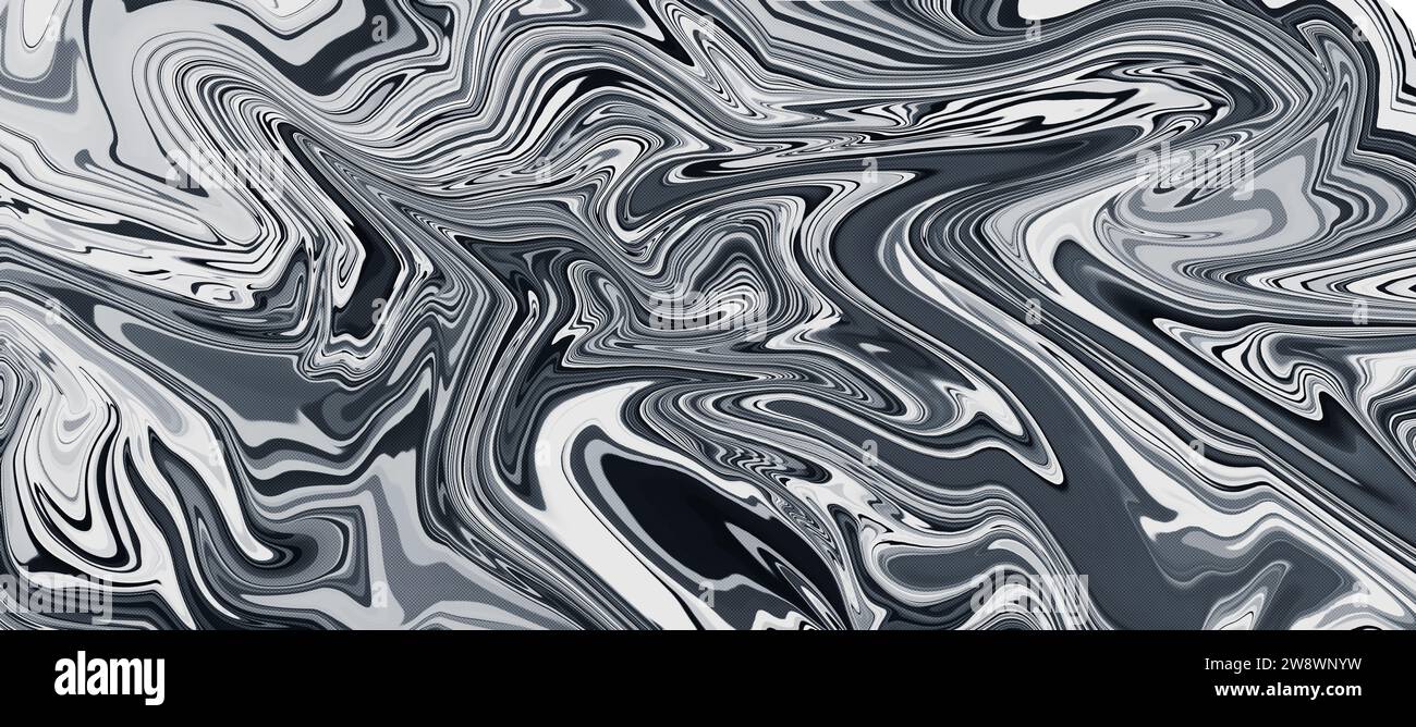Grauer psychedelischer abstrakter Hintergrund Stockfoto