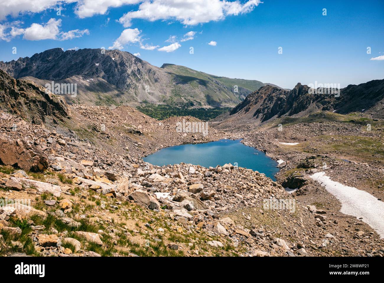 Lake Dorothy in der Indian Peaks Wilderness, Colorado Stockfoto