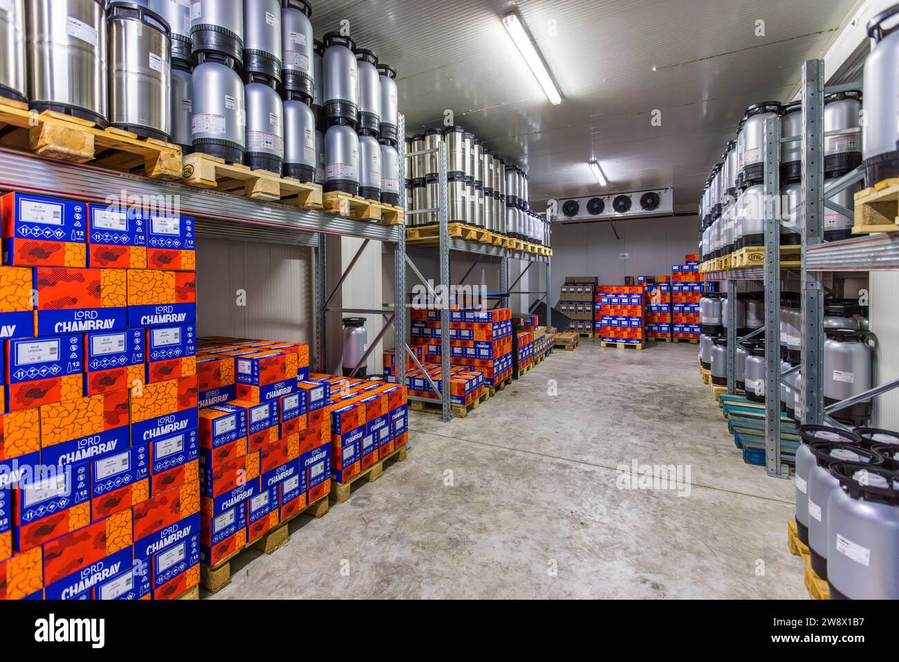 Lord Chambrays Craft-Bier-Brauerei in Xewkija, Gozo, Malta Stockfoto