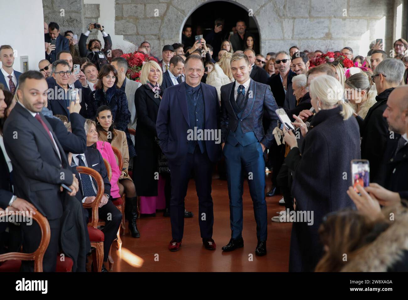 Neapel, die standesamtliche Zeremonie von Alessandro Cecchi Paone und Simone Antolini, die