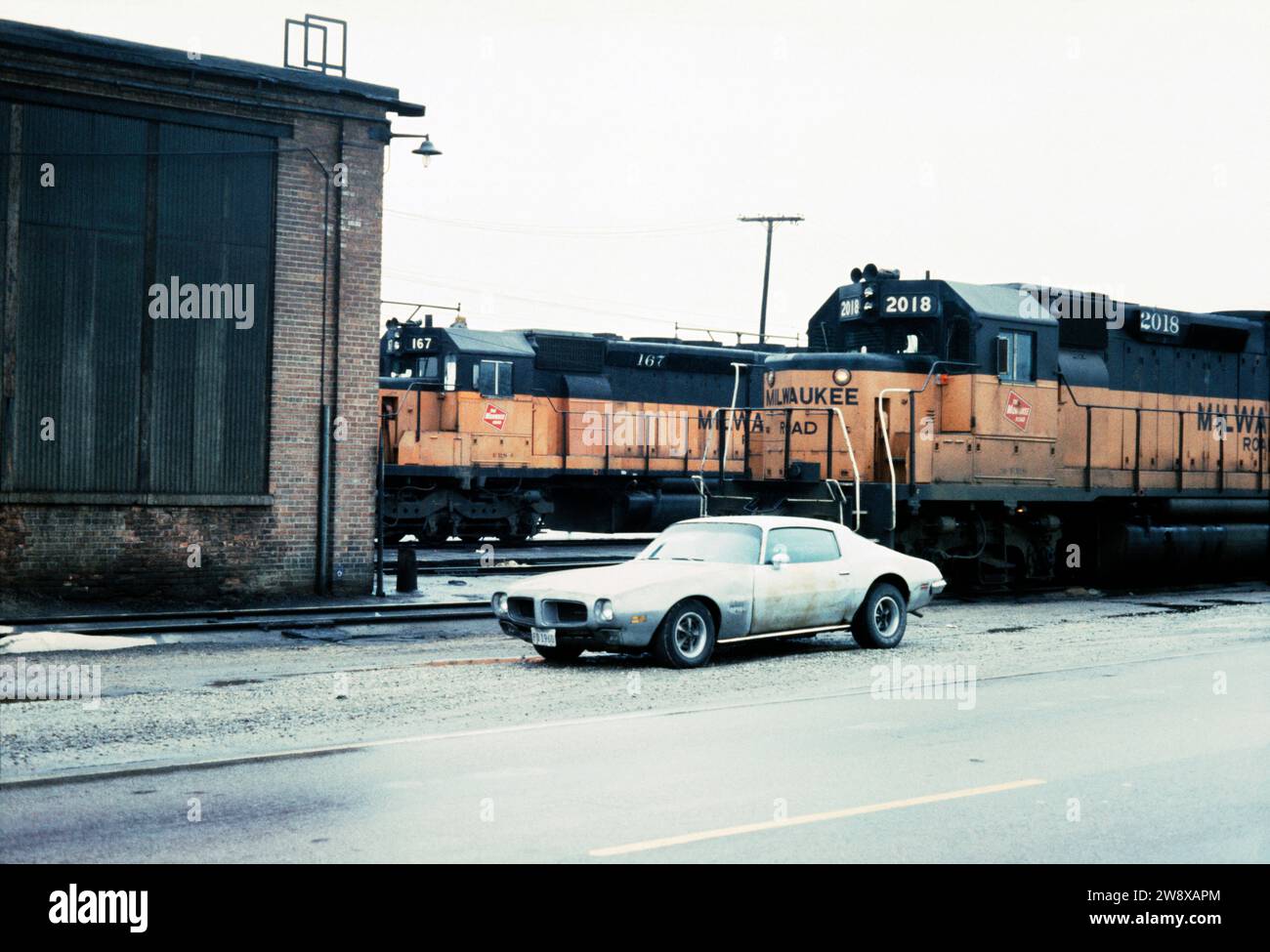 Die Milwaukee Road Stockfoto