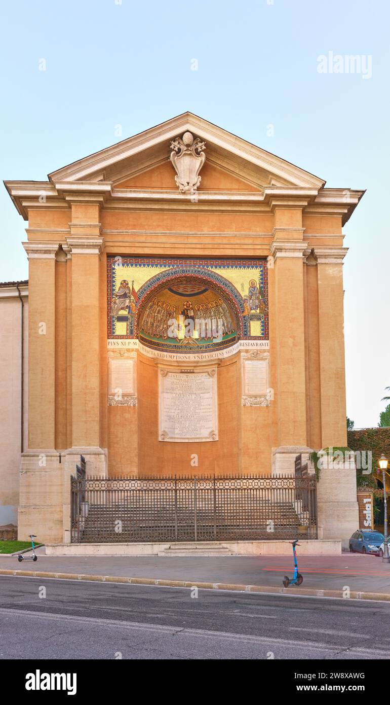Scala Santa und Kapelle San Lorenzo, Rom, Italien. Stockfoto