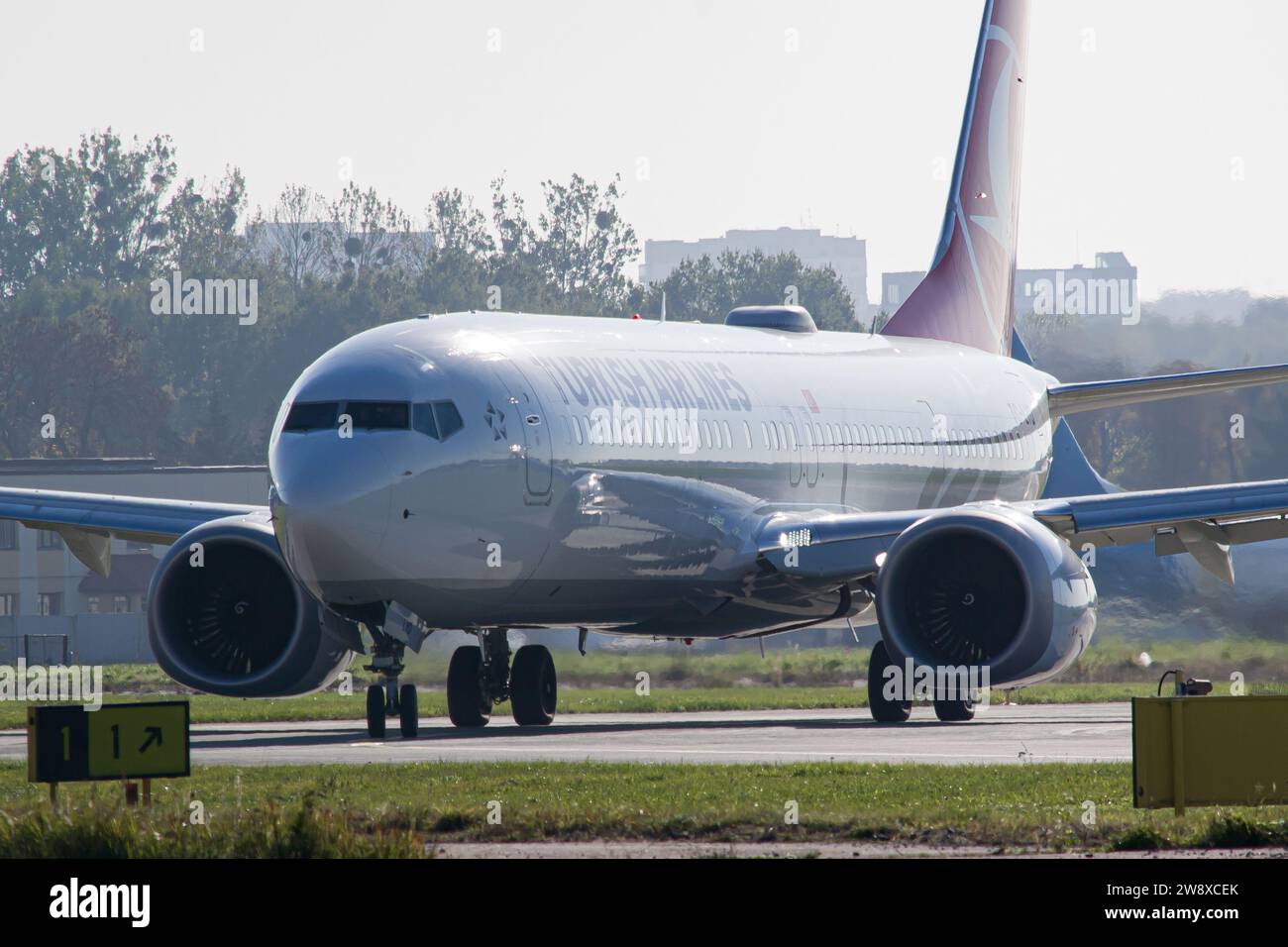 Flug Berlin - Istanbul Turkish Airlines www.alamy.de