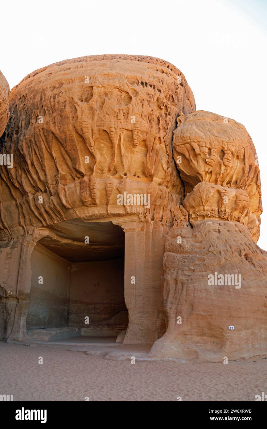 Der Diwan in Jabal Ithlib in Alula Stockfoto