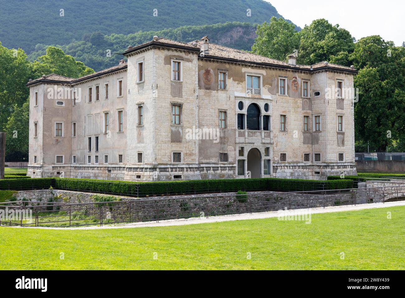 Palazzo delle Albere, Trient, Tirol, Italien Stockfoto