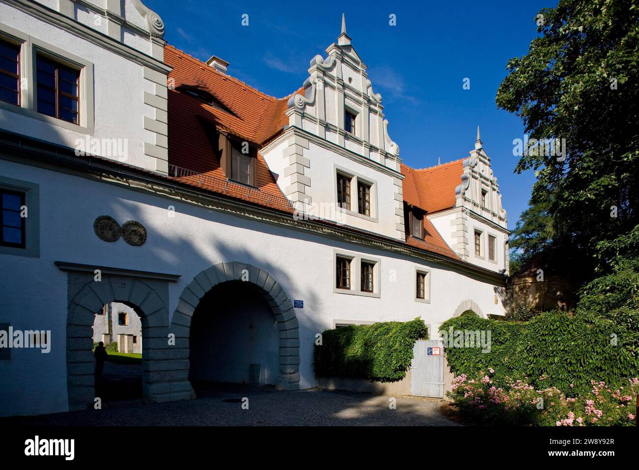 Schloss Strehla Stockfoto