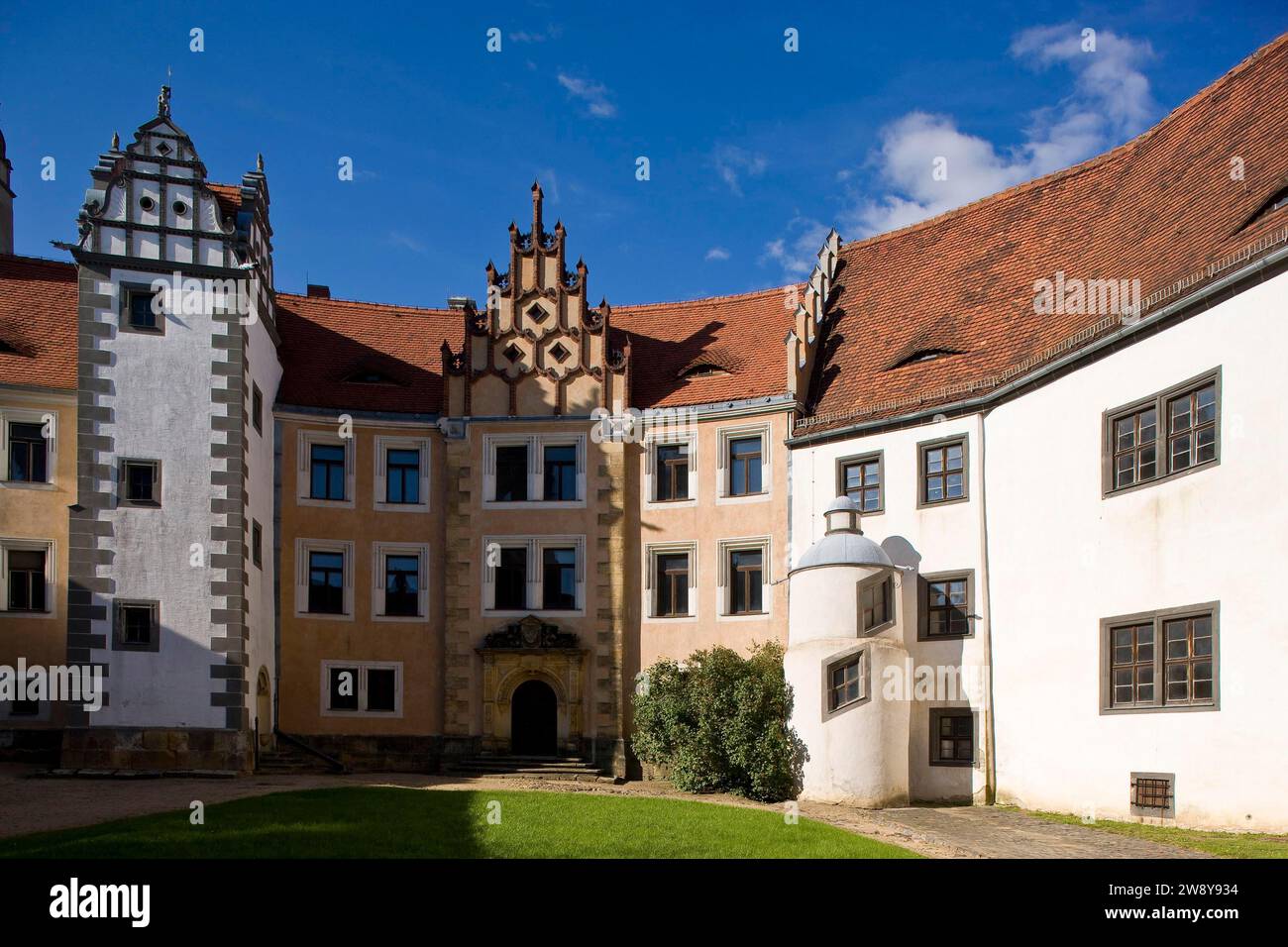 Schloss Strehla Stockfoto