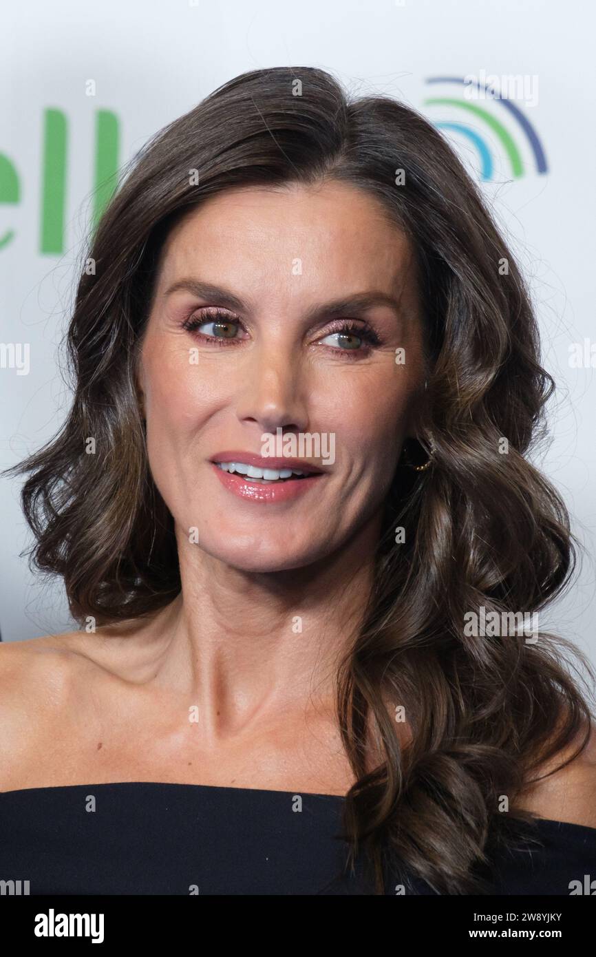 Königin Letizia von Spanien nimmt am 21. November 2023 in Madrid, Spanien, am 25. Jahrestag der Zeitung „La Razon“ im Hauptquartier von La Razón Teil. Mit: Königin Letizia von Spanien Wo: Madrid, Spanien Wann: 21. November 2023 Credit: Oscar Gonzalez/WENN Stockfoto